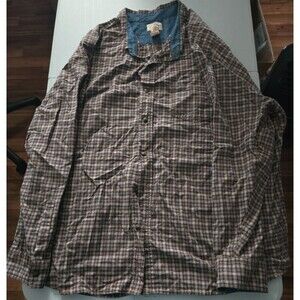 Blue Mountain Shirts Men's 3XL Multicolor Plaid Flannel Long Sleeve Outdoor